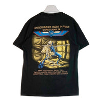 IRON MAIDEN アイアンメイデン ワールドツアー 2008 SOME WAERE BACK IN TIME ブラック sizeL 瑞穂店