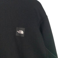 THE NORTH FACE ノースフェイス スクエアロゴ スウェットクルーネック トレーナー ブラック NT62133 Size L 福生店