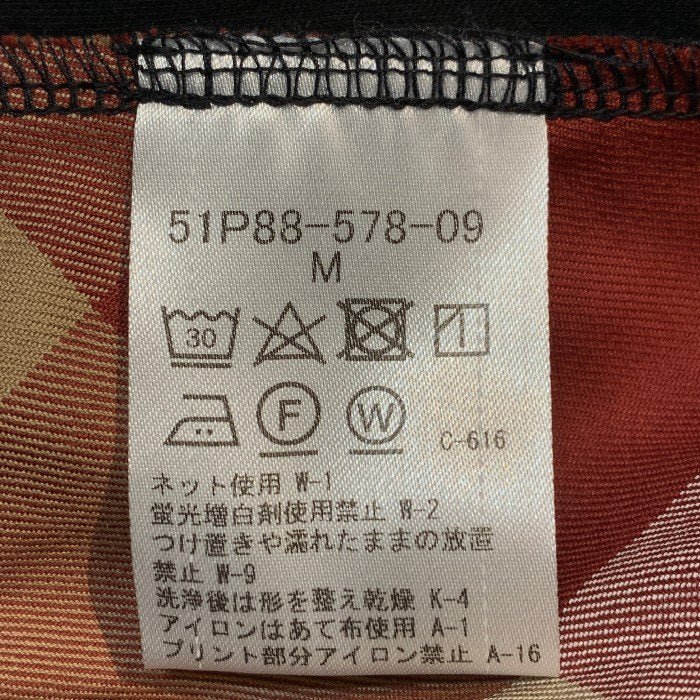 BLACK LABEL CRESTBRIDGE ブラックレーベル クレストブリッジ ロングスリーブTシャツ チェック切替 ブラック 51P88-578-09 Size M 福生店