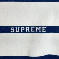 SUPREME シュプリーム 16SS Painted Stripe L/S Tee ボーダー センター