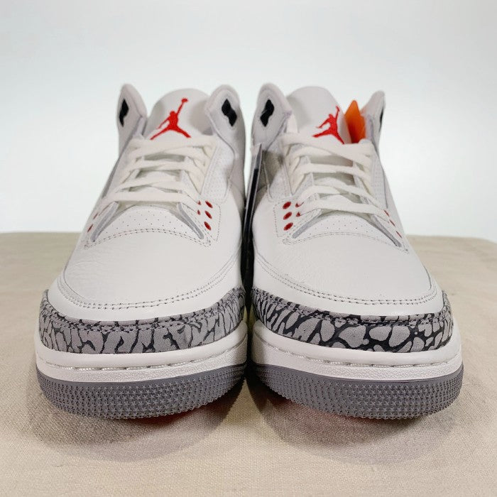 AIR JORDAN 3 RETRO エアジョーダン3レトロ White Cement DN3707-100 Size 27.5cm 福生店