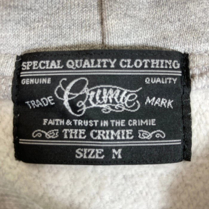 CRIMIE クライミー マリア Zip up ジップアップパーカー グレー sizeM 瑞穂店