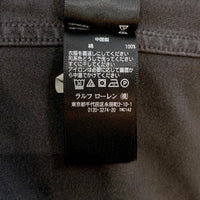 RRL ダブルアールエル ヘリンボーン ツイル オーバーシャツ ミリタリー 13スター ブラック Size M 福生店