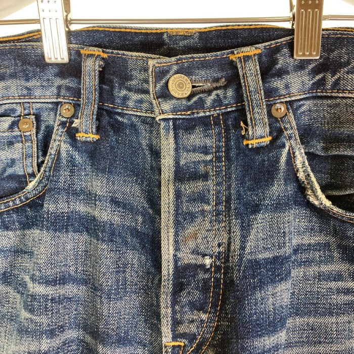 RRL ダブルアールエル RN41381 Ralph Lauren ダブルRL デニムパンツ ジーンズ ダメージ加工 インディゴ size32×32 瑞穂店