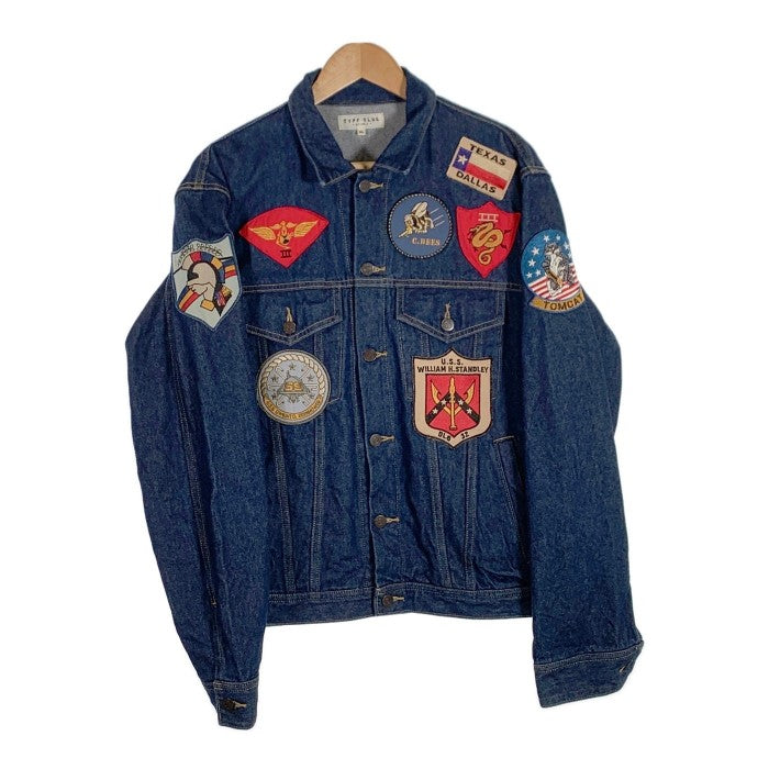 AVIREX アヴィレックス Top Gun Denim Jacket トップガン デニムジャケット ワッペン インディゴ Size XL 福生店