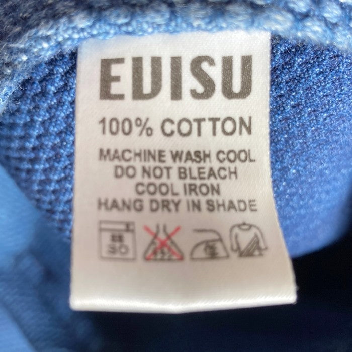 EVISU エヴィス hidehiko yamane ヒデヒコヤマネ 刺し子 シアトルジャケット コート 日本製 エルボーパッチ インディゴ 染 size38 瑞穂店