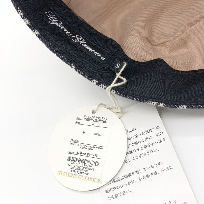 HYSTERIC GLAMOUR ヒステリックグラマー ジャガード デニム キャスケット 帽子 福生店
