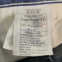 Carhartt W.I.P カーハート RUCK SINGLE KNEE PANT デニムワークパンツ インディゴ Size 32×32 福生店