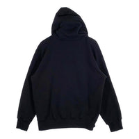 SUPREME シュプリーム 22AW Small Box Drawcord Zip Up Hooded Sweatshirt スモールボックスロゴ ドローコード ジップアップ スウェットパーカー ブラック Size M 福生店