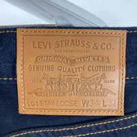 Levi's リーバイス STAYLOOSE 39873-0003 ステイルーズ バギーデニム ジーンズ インディゴブルー sizeW34 瑞穂店