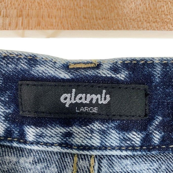 glamb グラム Wide Bleach Denim ワイドブリーチデニム ジーンズ