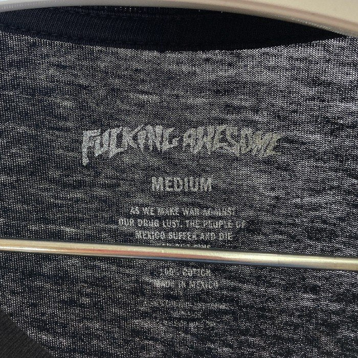 FUCKING AWESOME ファッキングオーサム バックプリント Tシャツ ブラック sizeM 瑞穂店