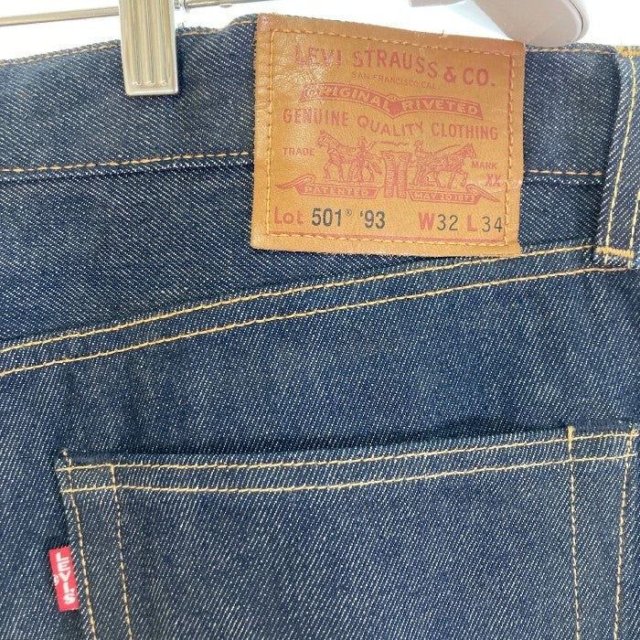 LEVIS リーバイス 501 93年モデル 79830-0075 リジット デニム ジーンズ インディゴ sizeW32 瑞穂店