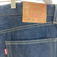 LEVIS リーバイス 501 93年モデル 79830-0075 リジット デニム ジーンズ インディゴ sizeW32 瑞穂店