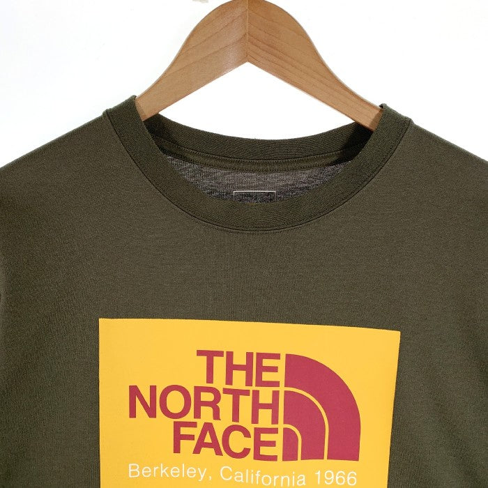 THE NORTH FACE ノースフェイス ロゴプリント Tシャツ NT32155 オリーブ Size M 福生店