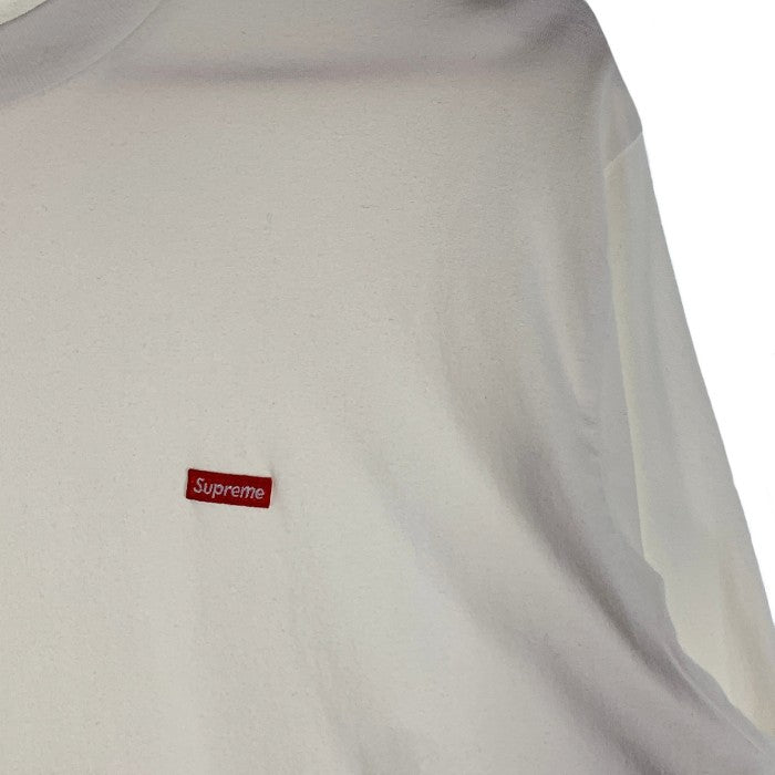 SUPREME シュプリーム Small Box Logo L/S Tee スモールボックスロゴ ロングスリーブTシャツ ホワイト Size M 福生店