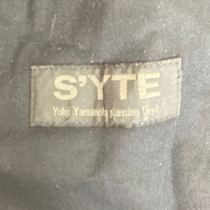 S’YTE サイト By Yoji Yamamoto 18SS Smooth Jersey Hakama Balloon Pants バルーンパンツ ブラック size3 瑞穂店