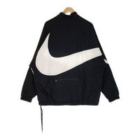 NIKE ナイキ AJ2696-010 18SS Swoosh Half Zip Woven Jacket ハーフジップ ジャケット アノラック ビッグ スウォッシュ ブラック sizeL 瑞穂店