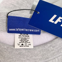 LFYT ラファイエット SAMPLES サンプルズ CITY CREW SWEAT BALTIMORE クルーネック スウェットトレーナー 裏起毛 グレー Size XL 福生店