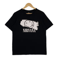 NUMBER(N)INE ナンバーナイン NIRVANA ニルヴァーナ スマイル プリントTシャツ ブラック Size 3 福生店