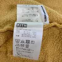 KITH キス ボックスロゴ プルオーバースウェットパーカー マスタード Size L 福生店