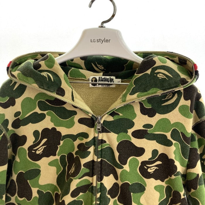 A BATHING APE アベイシングエイプ ジップアップ パーカー シャーク グリーン sizeL 瑞穂店