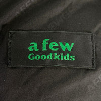 A FEW GOOD KIDS アフューグッドキッズ コーデュロイ ダウンジャケット サークルロゴ ブラック(1) Size XL 福生店