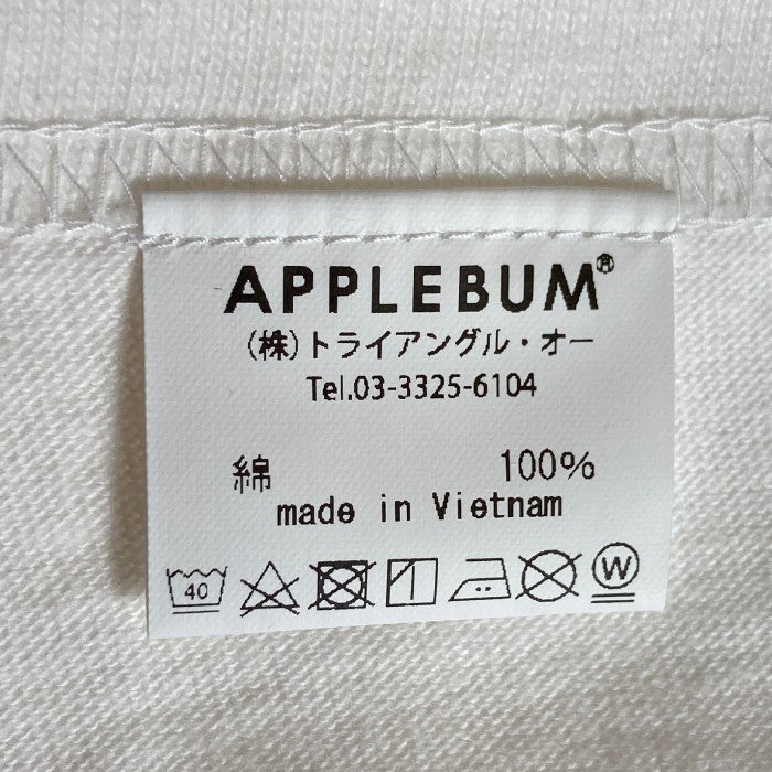APPLEBUM アップルバム MEGA BASS 2111137 Tシャツ ホワイト sizeXL 瑞穂店