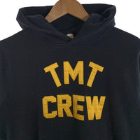 TMT ティーエムティー TMT CREW ワッペン プルオーバースウェットパーカー ネイビー RUSSELLボディ Size L 福生店