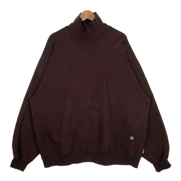 SSZ エスエスズィー 21AW AH ロサンゼルスアパレル TURLENECK SWEATSHIRT タートルネック スウェットシャツ ブラウン Size 2XL 福生店