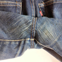 LEVI'S リーバイス 米国製 バレンシア工場 BigE 517-0217 555刻印 デニム パンツ  インディゴブルー sizeW33 瑞穂店