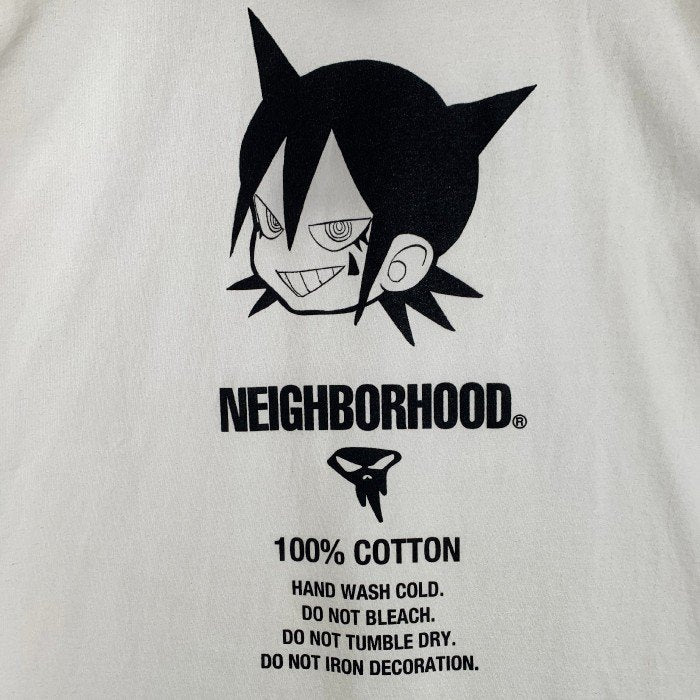 NEIGHBORHOOD ネイバーフッド 23SS JUN INAGAWA ジュンイナガワ プリントTシャツ ホワイト 231PCJIN-ST03S Size XL 福生店