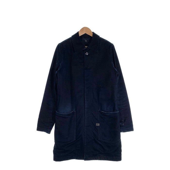 G-STAR RAW ジースターロウ キルティングライナー付 ロングコート ネイビー Size M 福生店