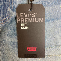 LEVI'S リーバイス PREMIUM 511 SLIM ダメージ リペア加工 デニムパンツ インディゴ sizeW32 L32 瑞穂店