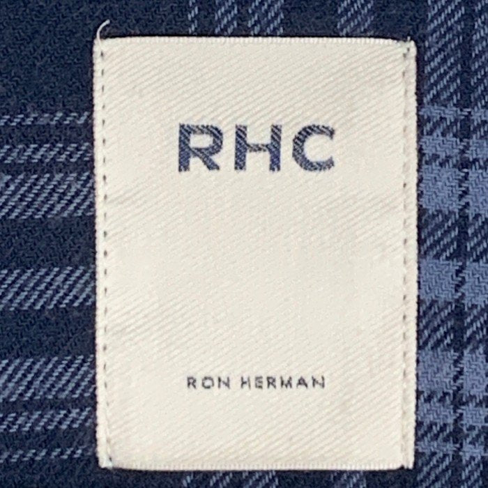 RHC Ron Herman ロンハーマン USED加工 ウエスタンシャツ ブルー Size M 福生店