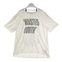 ALCHEMIST アルケミスト ダメージ加工 バックボーン プリントTシャツ 20AW AL-A20-0000-002 ホワイト sizeXL 瑞穂店