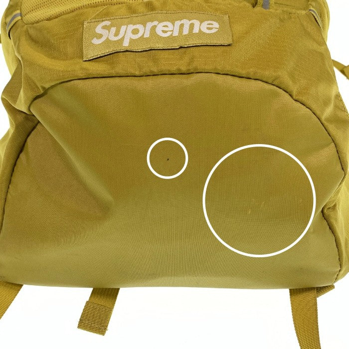 SUPREME シュプリーム 17SS Backpack バックパック リュック イエロー 福生店