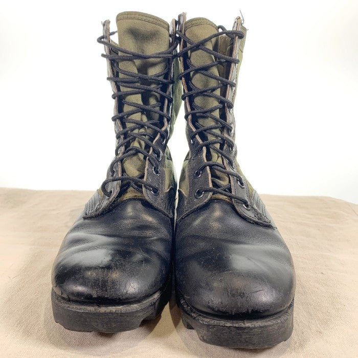 U.S.ARMY 米軍 80's ジャングルブーツ ミリタリー オリーブ ブラック Size 9R (27cm) 福生店