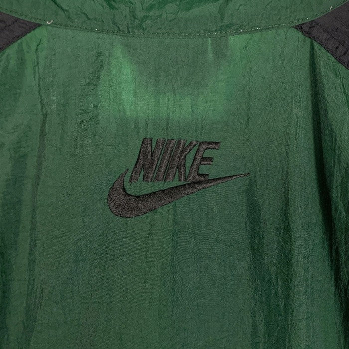 NIKE ナイキ 90's ナイロンジャケット ウィンドブレーカー グリーン ブラック ホワイト Size 2XL 福生店