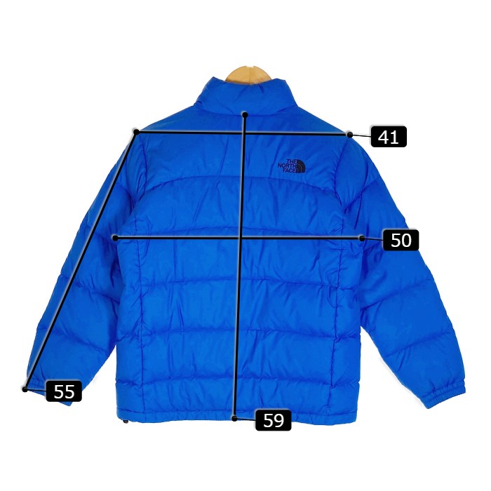 THE NORTH FACE ノースフェイス NDJ18050 アコンカグアダウンジャケット 青 size150 瑞穂店