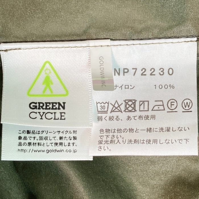 THE NORTH FACE ザノースフェイス Compact Jacket コンパクトジャケット ナイロンパーカー NP72230 NT ニュートープ カーキ sizeL 瑞穂店