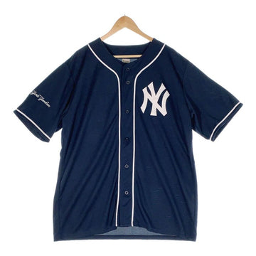 Fanatics ファナティクス ヤンキース ベースボールシャツ ネイビー Size XL 福生店