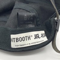 Black Eye Patch ブラックアイパッチ TIGHTBOOTH タイトブース TBEP CAMP CAP ベロア キャンプキャップ ブラック 福生店