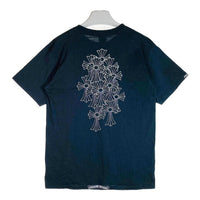 CHROME HEARTS クロムハーツ セメタリーバックプリント ホースシュークロス スクロールラベル ポケット Tシャツ ブラック sizeM 瑞穂店