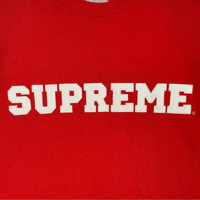 SUPREME シュプリーム 17SS Collegiate Logo Tee カレッジエイトロゴ Tシャツ レッド Size M 福生店