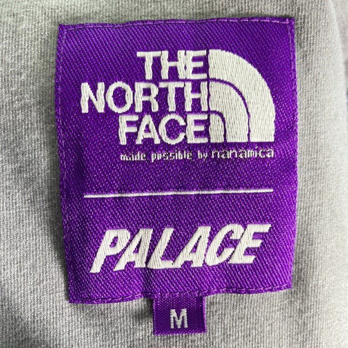 THE NORTH FACE nanamica PURPLE LABEL × PALACE SKATEBOARDS ザノースフェイスパープルレーベル  High Bulky Rugby Shirt  ハイバルキーラグビーシャツ NT3125N グレー sizeM 瑞穂店