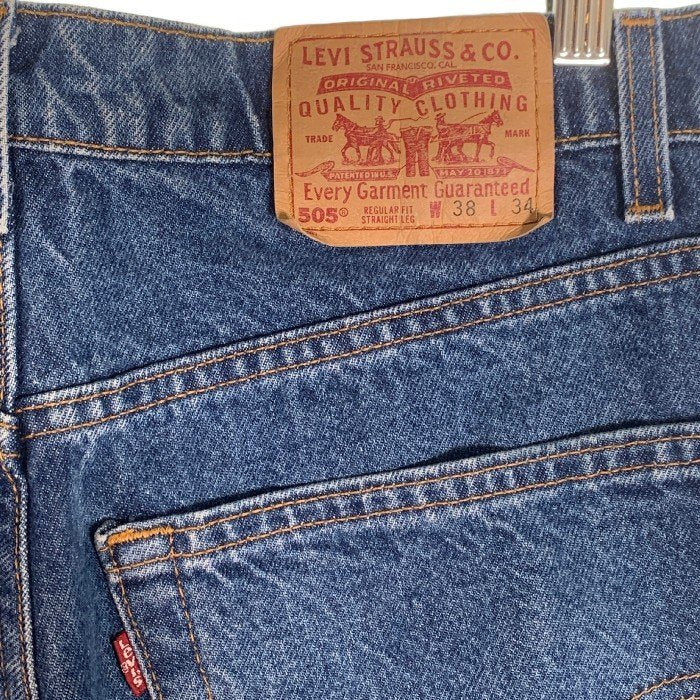 90's Levi's リーバイス 505 ストレートデニムパンツ インディゴ USA製 Size 38 福生店