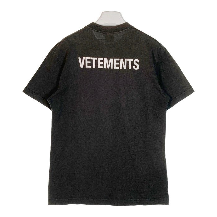 VETEMENTS ヴェトモン 18AW STAFF Tシャツ ブラック sizeM 瑞穂店