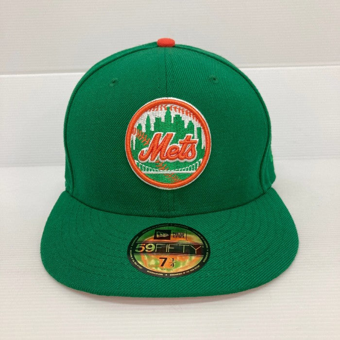 NEW ERA キャップ メッツ グリーン size7・1/4 57.7cm 瑞穂店