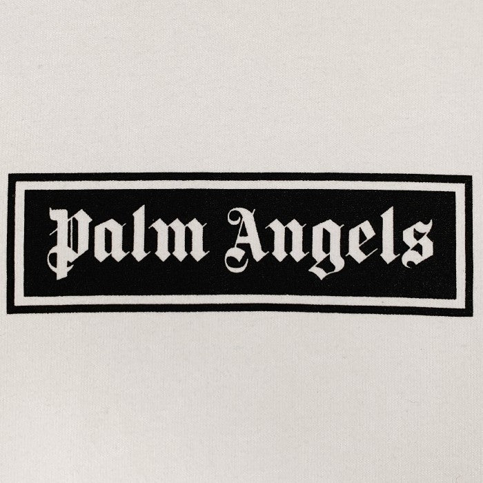 Palm Angels パームエンジェルス ボックスロゴ プリント Tシャツ ホワイト PMAA065F22JER002 Size M 福生店